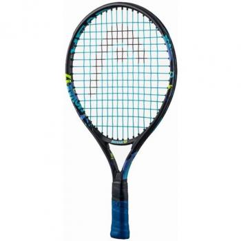 Raqueta de tenis Head Novak 17 azul, características: diseño ligero, marco de aluminio, tamaño de cabeza 105 pulgadas cuadradas, peso 260 gramos, longitud de 27 pulgadas, empuñadura ergonómica y adecuada para jugadores