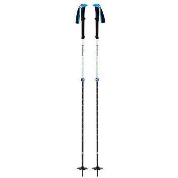 Black Diamond Expedition 2 Pro Ski Poles, 105-155 cm, Black/White, Unisex, BD11159000001551