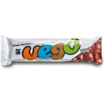 Barra de Chocolate Orgánica de Avellanas Enteras 150g