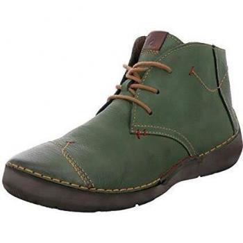Botines de Mujer Josef Seibel Fergey 18 | Verde | Con cordones