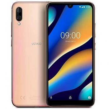 Wiko View 3 Lite Smartphone Oro - Dual SIM, 2GB RAM, 32GB Almacenamiento, Pantalla HD+ de 6.09, Cámara (13+2)MP/5MP, Android 9, Batería 4000mAh
