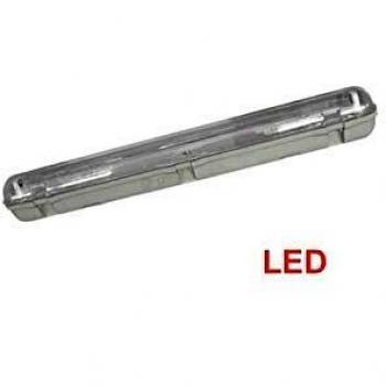 GSC Pantalla estanca doble para LED 2x120cm
