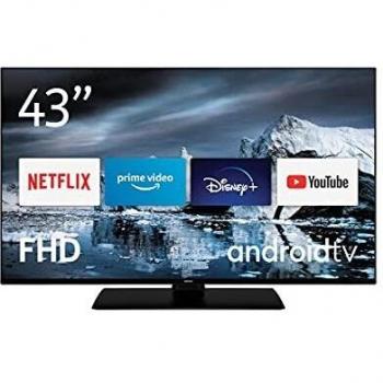Nokia Smart TV 4300B, 43 pulgadas, 108 cm, Android TV, Full HD, HDR10, DVB-C/S2/T2, Netflix, Prime Video, Disney+