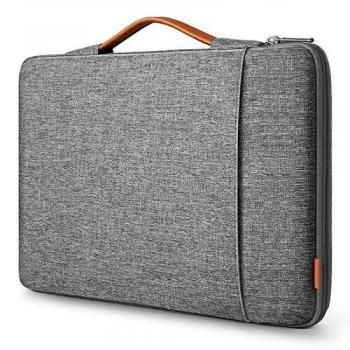 Inateck 16 Pulgadas Funda Maletín Compatible con 16 Pulgadas MacBook Pro 2021 M1, MacBook Pro 15 2012-2015, 15 Surface Book 2/XPS 15, Surface Laptop 3 15
