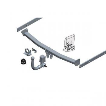 Enganche de remolque desmontable Brink 674200 con sistema de acoplamiento rápido, capacidad de carga de hasta 2.500 kg, compatible con vehículos específicos, acabado en pintura resistente a la corrosión y diseño que permite un fácil