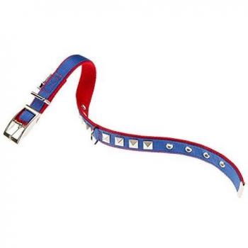 Collar Dual Ferplast Azul Rojo 27-35cm