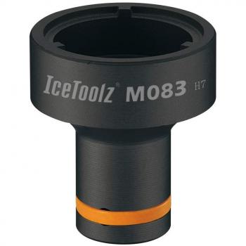 IceToolz M083 Llave Montaje Caja de Plato 3 punzón Unisex, Gris