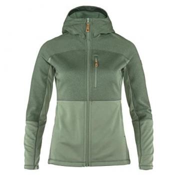 Fjällräven Women's Abisko Trail Fleece Hoodie - Patina Green, Medium