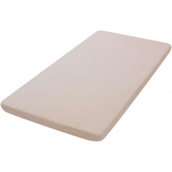 Sábana Bajera Cuna Algodón Orgánico Antialérgica Jyoko 120x60cm Beige