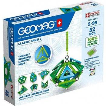 Geomag Classic Panels Eco-Friendly Magnetic Construction Set - 52 Pieces