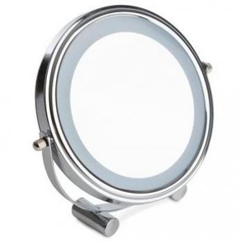 Sabichi r173744 - Espejo redondo de aumento con luz led