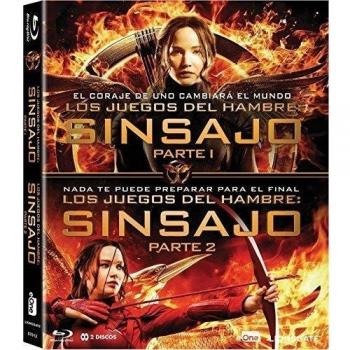 Pack Los Juegos Del Hambre: Sinsajo 1 + 2 [Blu-ray]