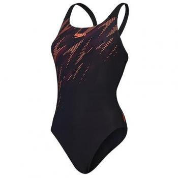 Speedo Hyperboom Placement Muscleback Bañador de Natación para Mujer, Secado Rápido, Resistente al Cloro, Ideal para Entrenamiento y Fitness, Talla 40