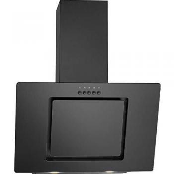 Campana extractora Bomann DU 7602 G - Potente campana decorativa de 60 cm con iluminación LED y diseño elegante en color negro
