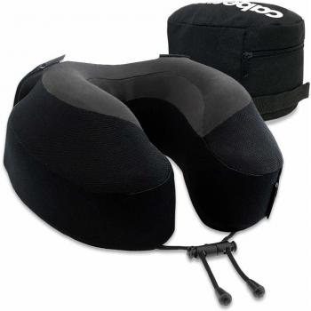 Cabeau Evolution S3 Travel Pillow – Straps to Airplane Seat – Ensures Your Head Won’t Fall Forward – Relax with Plush Memory Foam – Quick-Dry Fabric Keeps You Cool and Dry