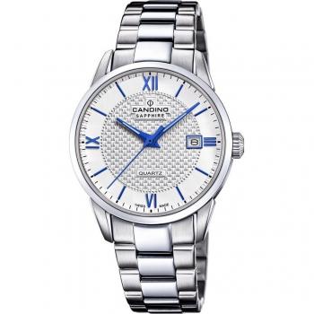Reloj Candino C4711/B Couple de acero plateado
