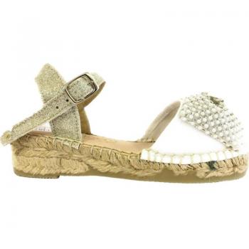 Sandalias de Niña M'piacemolto Alicia Blanco