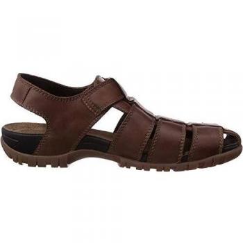 Chesnut Basile Nubuck Leather Men's Sandals