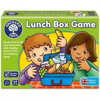 Orchard Toys Lunch Box - Juego infantil de memoria con tarjetas ilustradas sobre alimentación