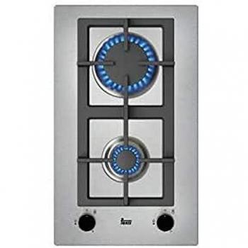 Teka EFX 30.1 2G AI AL CI But Integrado Encimera de gas Negro, Acero inoxidable - Placa