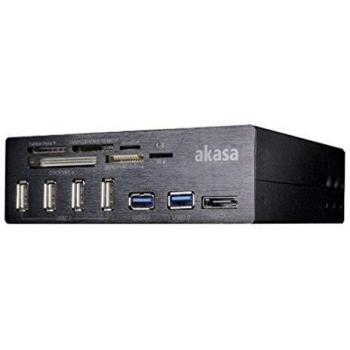 Akasa Interconnect Pro 5.25-Inch USB Front Panel with Card Reader