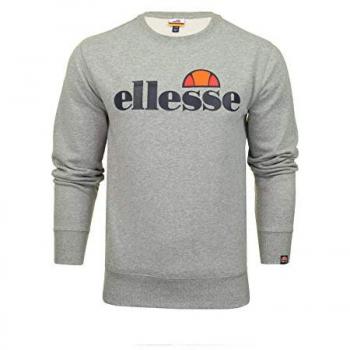 Camiseta Sudadera Ellesse SL Succiso Gris Marl Hombre Regular Fit