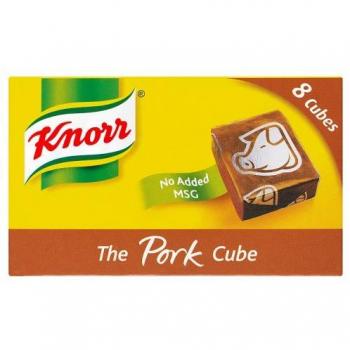 Knorr Pork Stock Cubes, 8 x 10g