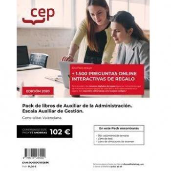PACK DE LIBROS OPOSICIONES AUXILIAR DE LA ADMINISTRACION. ESCALA AUXILIAR DE GES