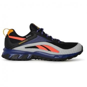 Reebok Zapatillas de Trail Running Ridgerider 6 Goretex para Mujer, Color NEGBÁS/BOLPRP/ORGFLA, Talla 36 EU