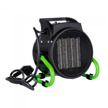 Calefactor JBM 54229 - Potencia 2KW, Dimensiones 210x170x217mm, Peso 1.55kg, Material SPCC (Acero Laminado en Frío)