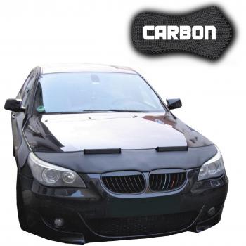 Black Bull Protector de Capo para BMW 5 E60 E61 CARBON Protectores Capot Coche máscara Tuning