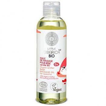 Aceite de masaje Orgánico para bebé Natura Sibérica, 200 ml