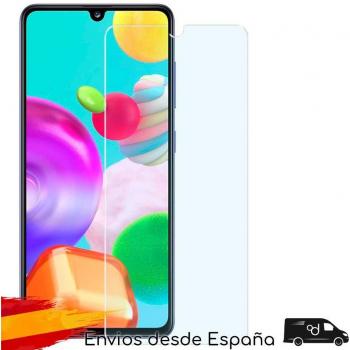 Protector de Pantalla para Samsung Galaxy A41, Cristal Templado 9H, Premium, 2.5D Borde Redondeado, 0.3mm Grosor, Vidrio Plano Resistente a Golpes y