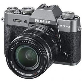 Fujifilm X-T30, Kit cámara con Objetivo Intercambiable XF18-55/2.8-4, Color Antracita