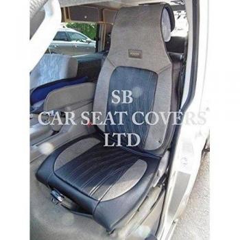 Volvo XC60Asiento de coche cubre ys-03Negro y Gris polipiel Rossini Motorsports