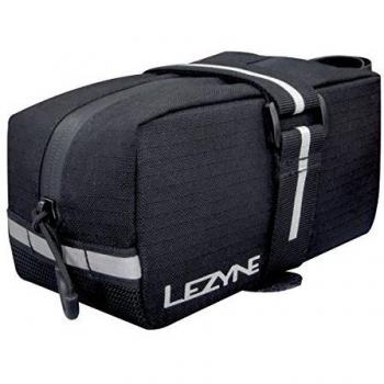 Bolsa de sillín Lezyne Road Caddy XL negra - Resistente y compacta, capacidad 1.5L