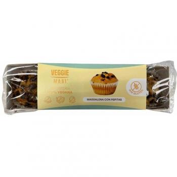 Magdalenas Veganas con Pepitas de Chocolate Sin Gluten 164g Veggie Maai