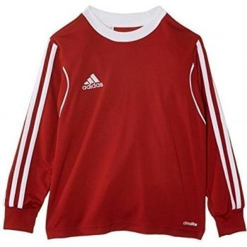 adidas Squad 13 JSY LS - Camiseta para hombre, color rojo / blanco, talla 164
