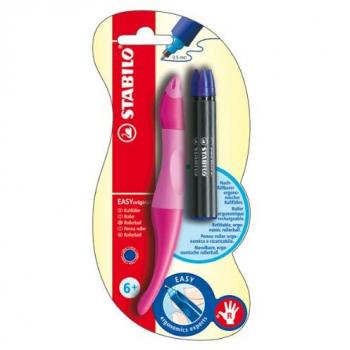 Stabilo EASYoriginal - Bolígrafo de punta rodante para diestros, color rosa