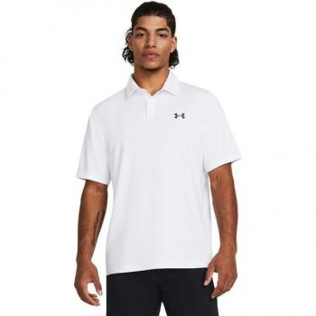 Under Armour Men's T2G Golf Polo - Black and White/Grey Options