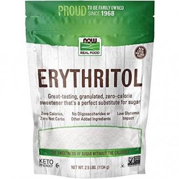 Now Foods Eritritol Puro 1 Unidad 1160 g
