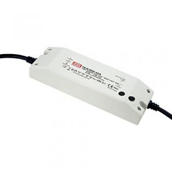 Transformador LED Mean Well HLN-80H-12A, 60 W, 12 V CC, 5 A, regulable, protección IP64
