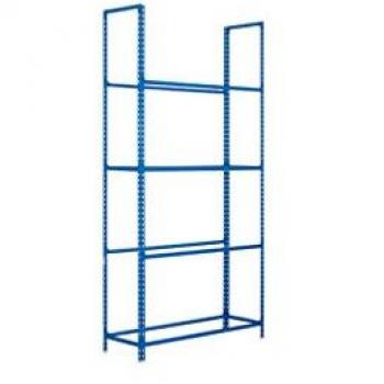 SimonRack Estantería para Neumáticos de Acero, 2000x1000x300 mm, Para 16 neumáticos, Soporta 90 kg de Punto Flexión, 4 Niveles, Azul - Simonauto
