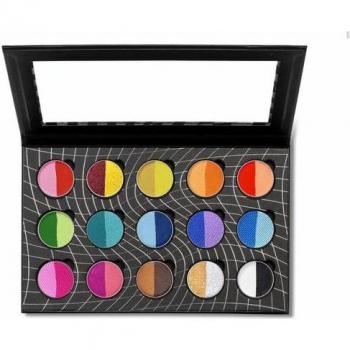 Glisten Cosmetics Rainbow Split 15 Pan Palette