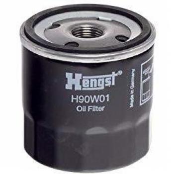 Filtro de aceite HENGST FILTER H90W01 para vehículos OPEL (Frontera, Kadett, Corsa, Omega, Ascona, Manta, Combo, Senator, GT, Monza, Rekord) y FORD (