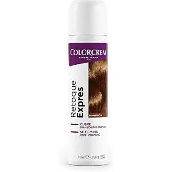 COLORCREM tinte marrón retoca raíces expres spray 75 ml