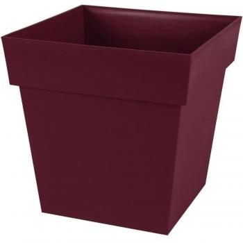 Maceta EDA Plástico Cuadrado Moderno Ø 39 cm