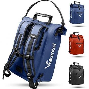 Bolsa 3 en 1 para bicicleta y mochila impermeable ValkOne 23-25L