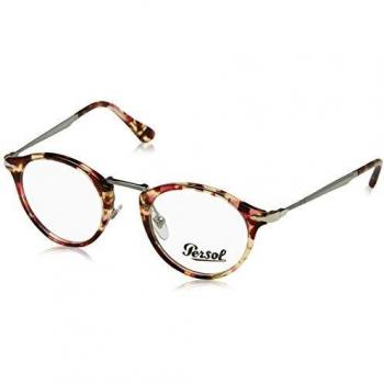Persol 0PO3167V, Monturas de Gafas para Hombre, Havana Rose Brown, 47