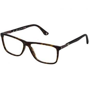 Police VPL466570738 Gafas, Matt Dark Havana, 57/15/145 para Hombre